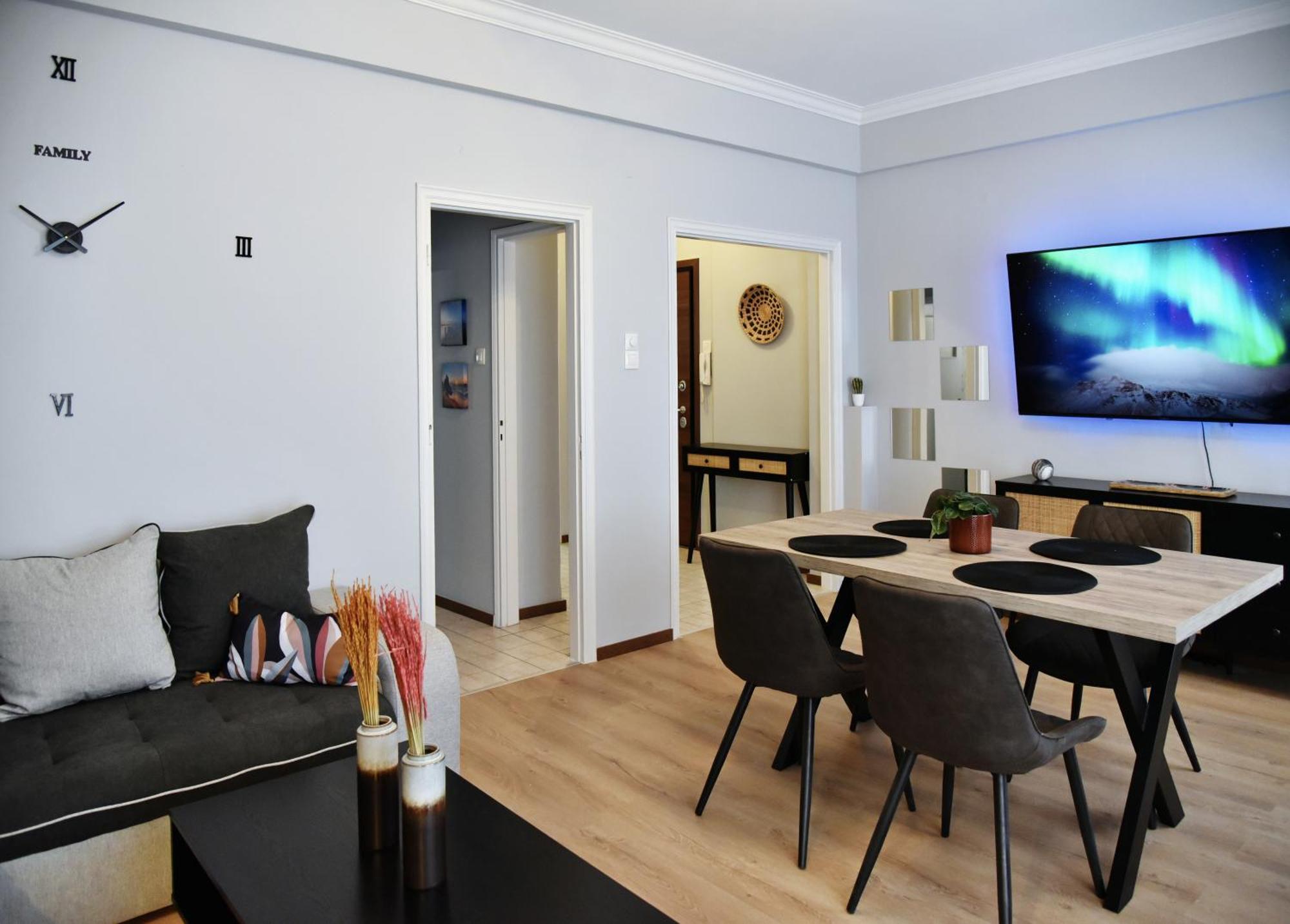 Ferienwohnung Kipseli New Modern & Cozy 65Tv Netflix Athen Exterior foto